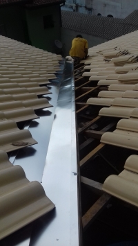 Instalações  realizadas pela equipe Casa Calhas