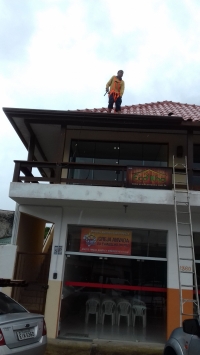 Instalações  realizadas pela equipe Casa Calhas