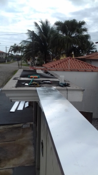 Instalações  realizadas pela equipe Casa Calhas