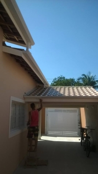 Instalações  realizadas pela equipe Casa Calhas