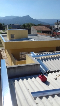 Instalações  realizadas pela equipe Casa Calhas