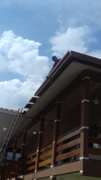 Instalações  realizadas pela equipe Casa Calhas