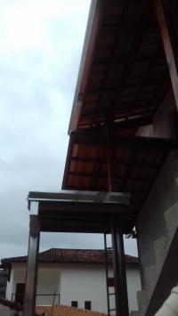 Instalações  realizadas pela equipe Casa Calhas