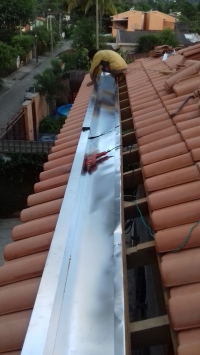 Instalações  realizadas pela equipe Casa Calhas