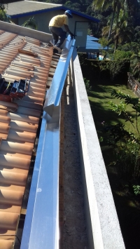 Instalações  realizadas pela equipe Casa Calhas