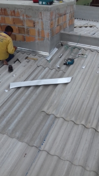 Instalações  realizadas pela equipe Casa Calhas